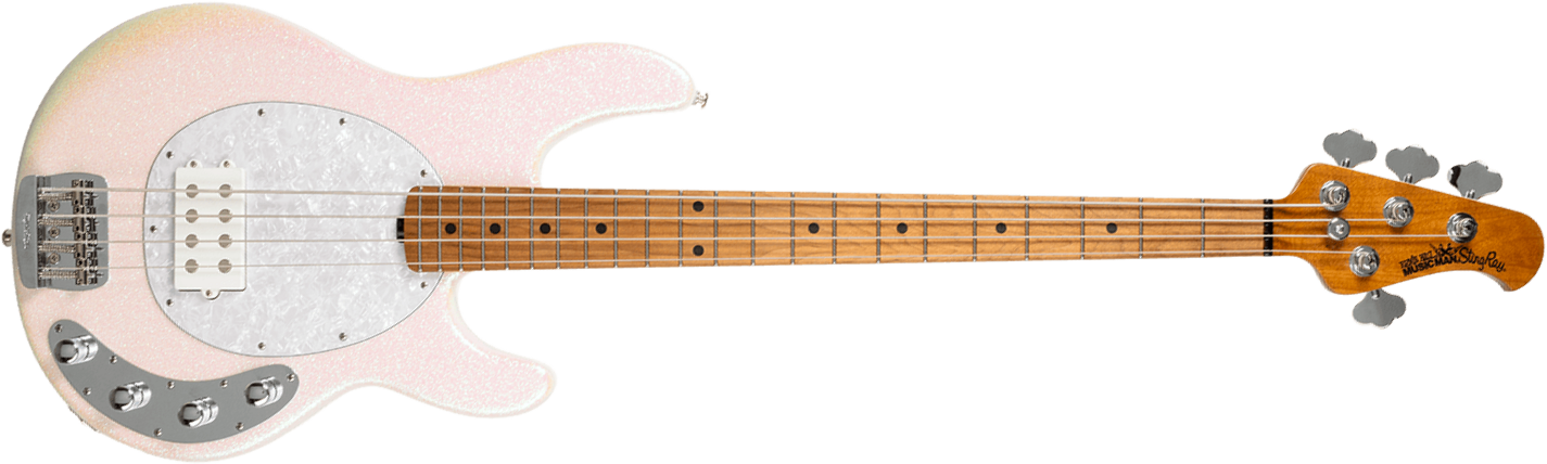 Music Man Stingray Special H Active Mn +housse - Dazzler - Solid body elektrische bas - Main picture