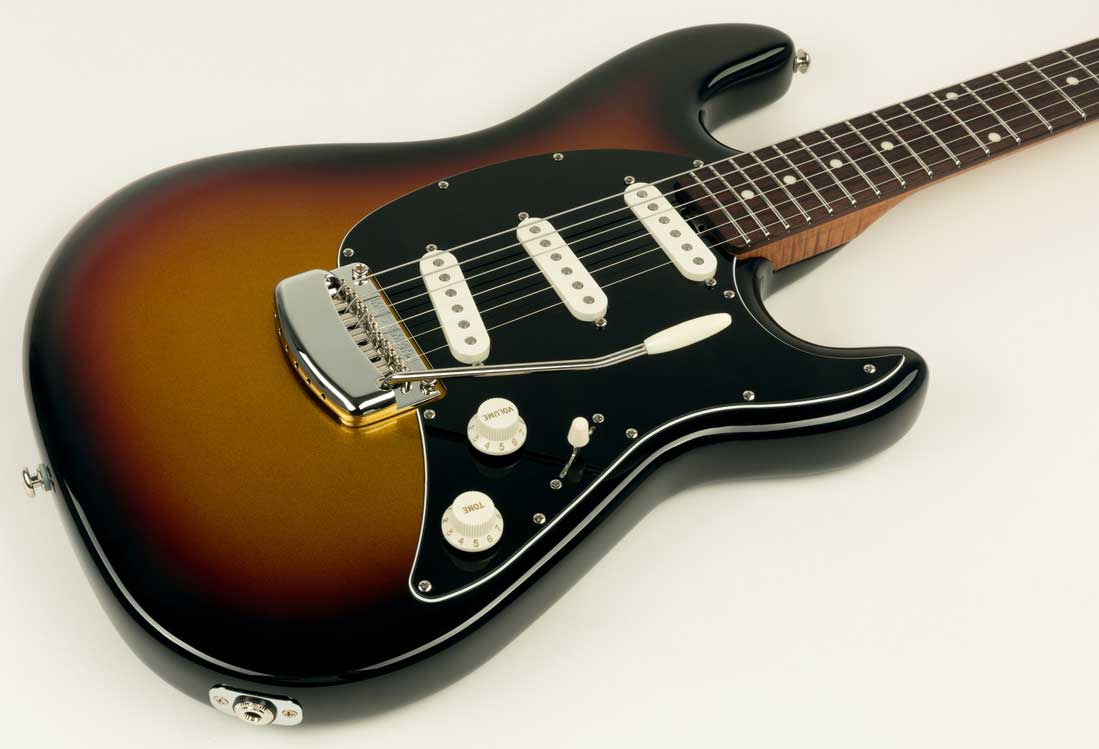 Music Man Cutlass Ht Sss 3s Trem Rw +housse - Showtime - Elektrische gitaar in Str-vorm - Variation 2