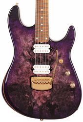 Elektrische gitaar in str-vorm Music man Jason Richardson6 Cutlass - Majora purple