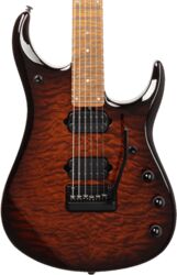Kenmerkende elektrische gitaar Music man John Petrucci JP15 +Gig Bag - Amber waves quilt
