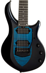 7-snarige elektrische gitaar Music man John Petrucci Majesty 7 - Okelani blue