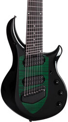 8 en 9 snarige elektrische gitaar Music man John Petrucci Majesty 8 - Emerald sky
