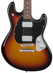 Elektrische gitaar in str-vorm Music man StingRay HT +Gig Bag - Showtime