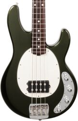 Solid body elektrische bas Music man StingRay Special H +Gig Bag - Fallout Green