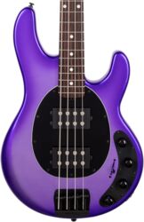 Solid body elektrische bas Music man StingRay Special HH +Gig Bag - Grape Crush