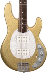 Solid body elektrische bas Music man StingRay Special HH +Gig Bag - Genius Gold