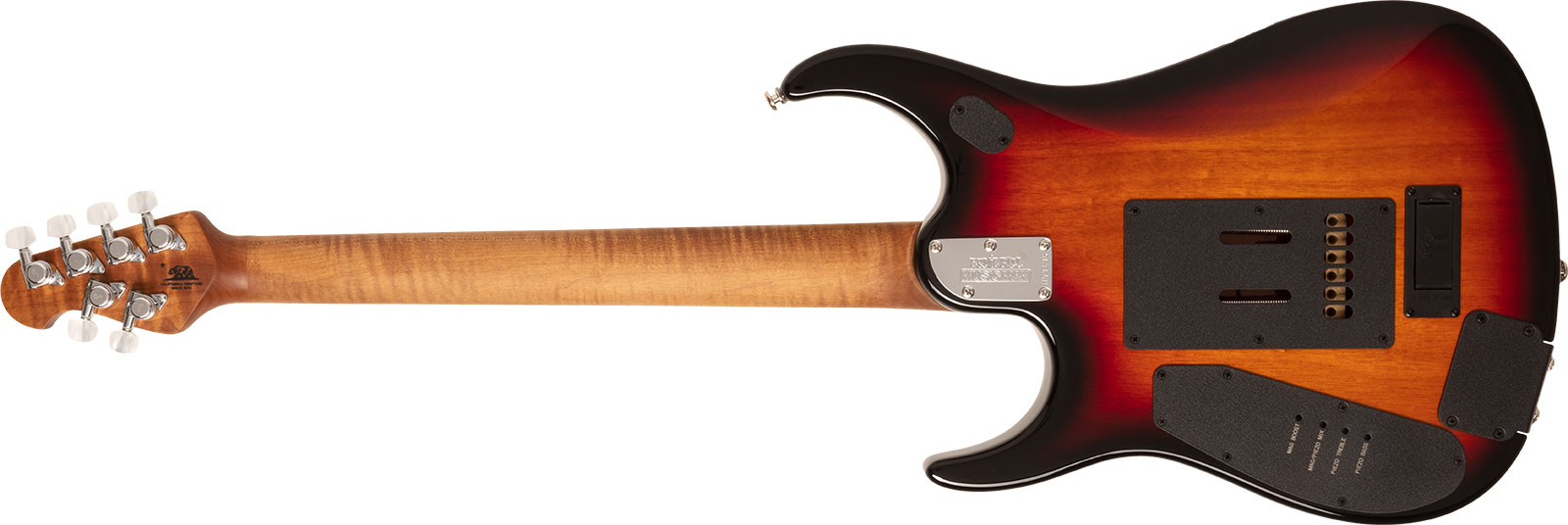 Music Man John Petrucci Jp15 Signature 2h Dimarzio Piezo Trem Mn +housse - Tiger Eye Quilt Top - Metalen elektrische gitaar - Variation 1