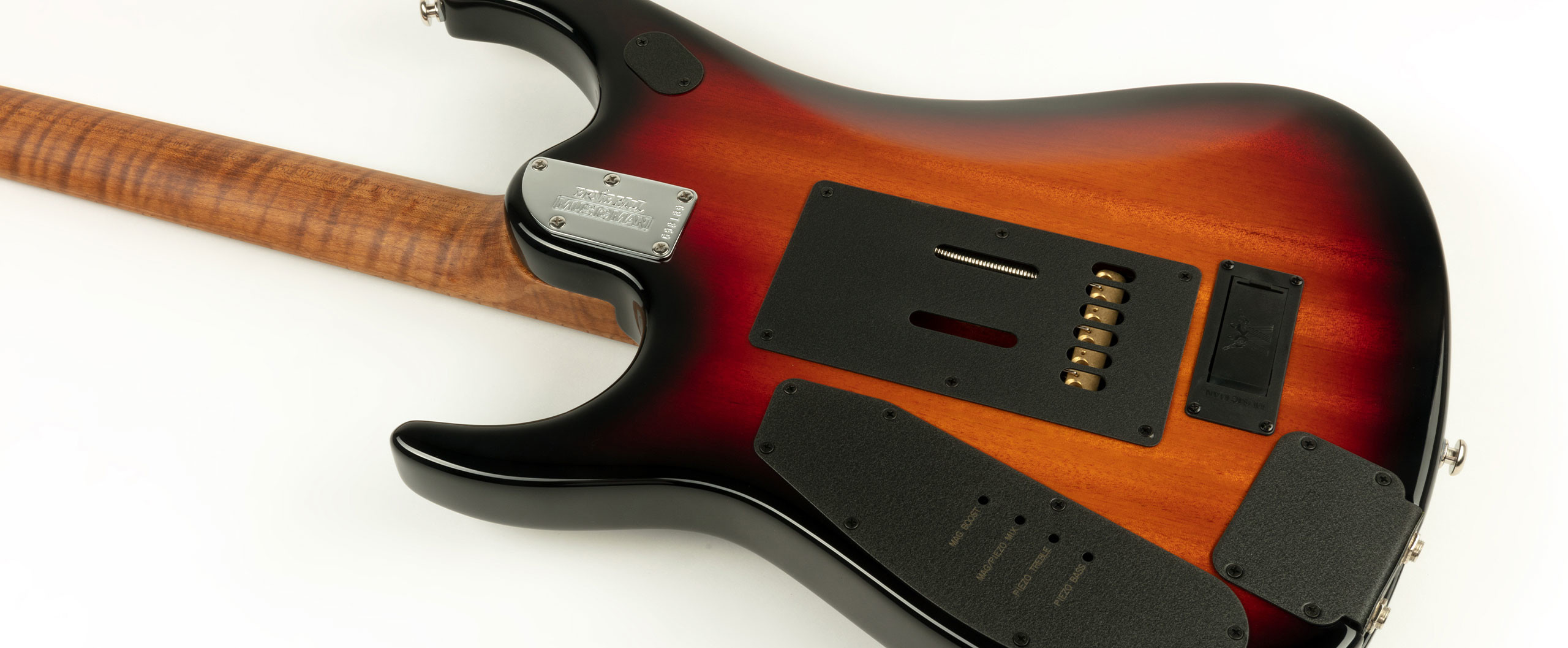Music Man John Petrucci Jp15 Signature 2h Dimarzio Piezo Trem Mn +housse - Tiger Eye Quilt Top - Metalen elektrische gitaar - Variation 2