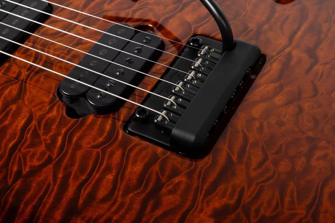 Music Man John Petrucci Jp15 Signature 2h Dimarzio Piezo Trem Mn +housse - Amber Waves Quilt - Kenmerkende elektrische gitaar - Variation 2