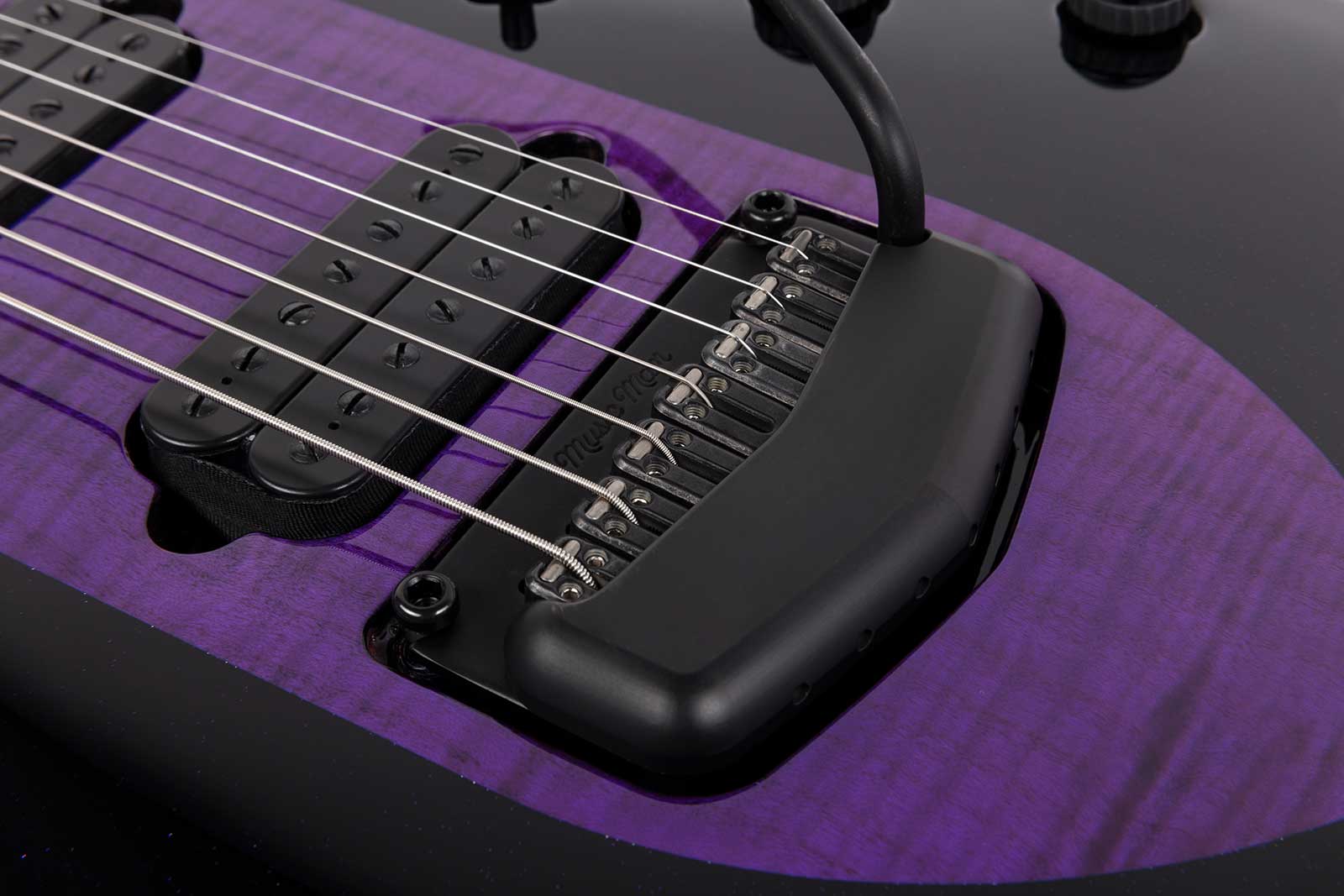 Music Man John Petrucci Majesty 7c Signature 2h Dimarzio Piezo Trem Eb - Wisteria Blossom - Kenmerkende elektrische gitaar - Variation 3