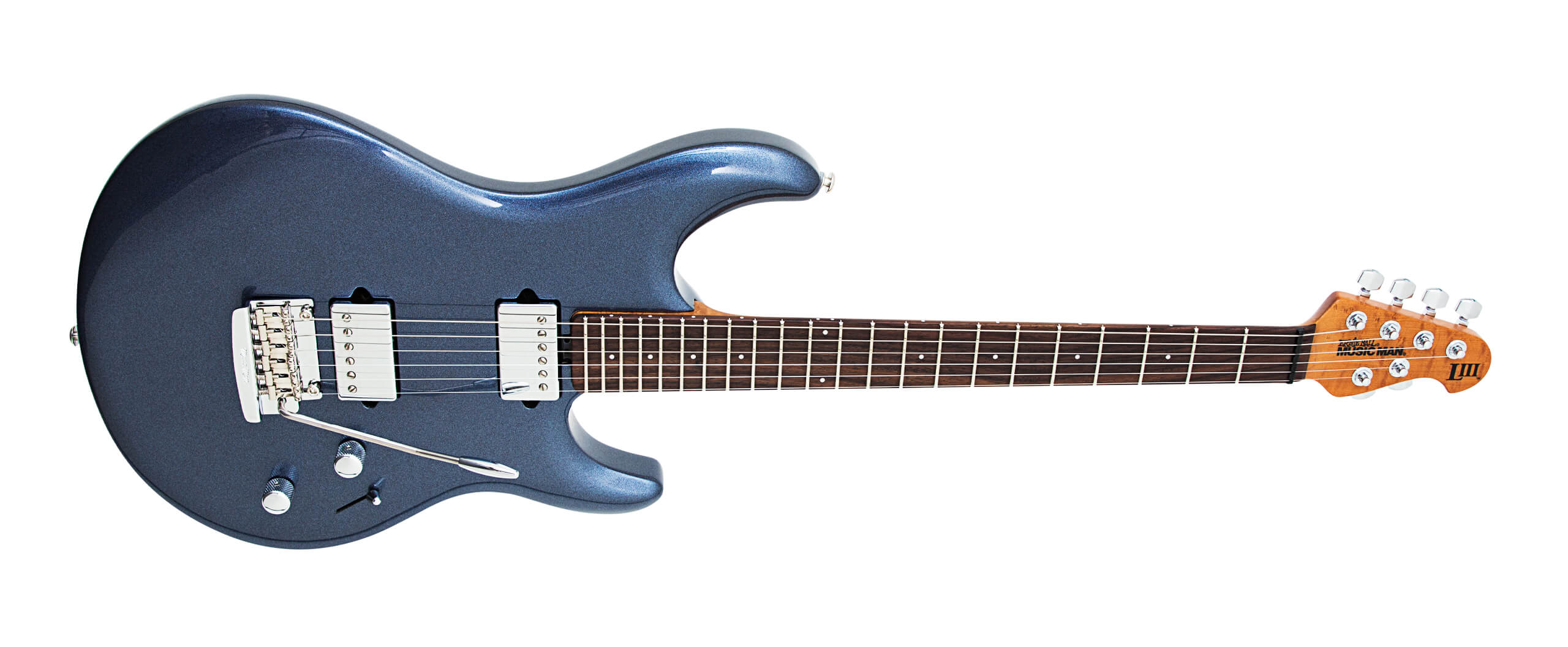 Music Man Steve Lukather Iii 3 Signature Hss Trem Rw - Bodhi Blue - Elektrische gitaar in Str-vorm - Variation 2