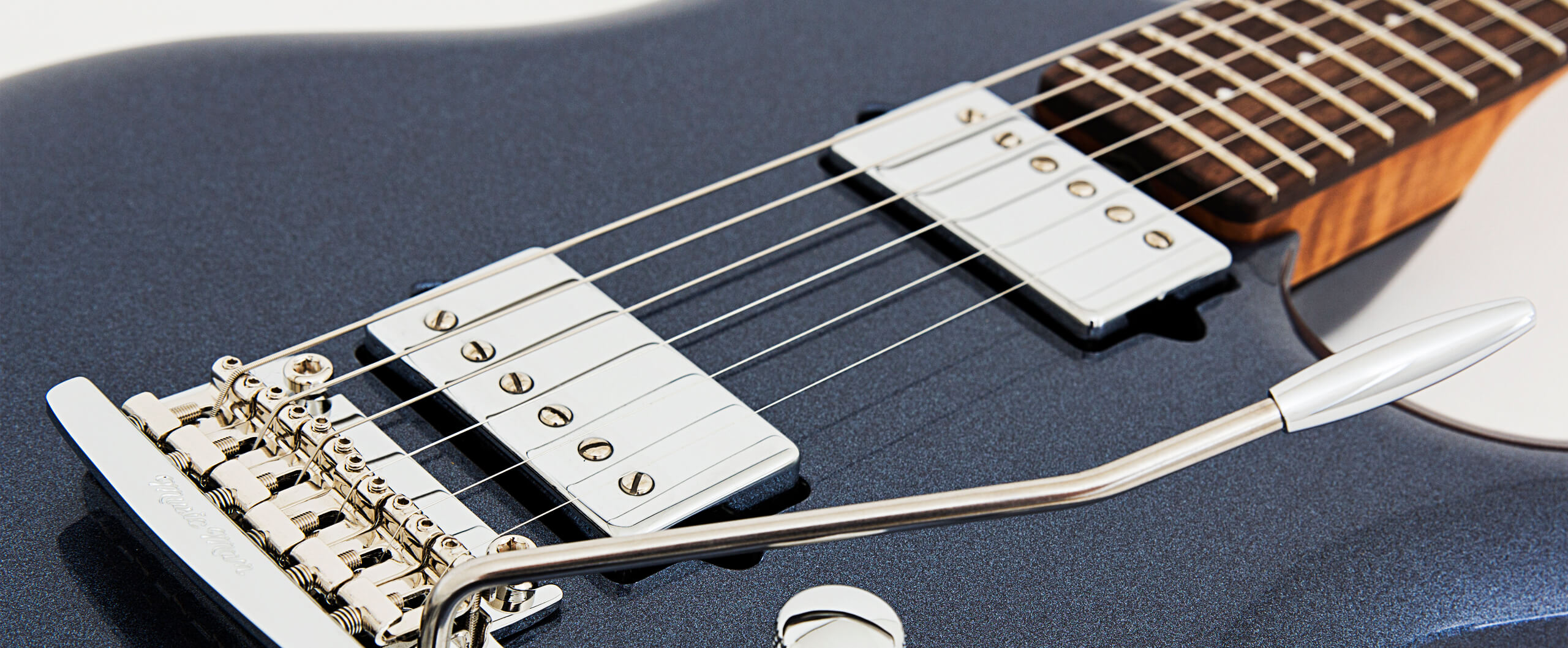 Music Man Steve Lukather Iii 3 Signature Hss Trem Rw - Bodhi Blue - Elektrische gitaar in Str-vorm - Variation 3