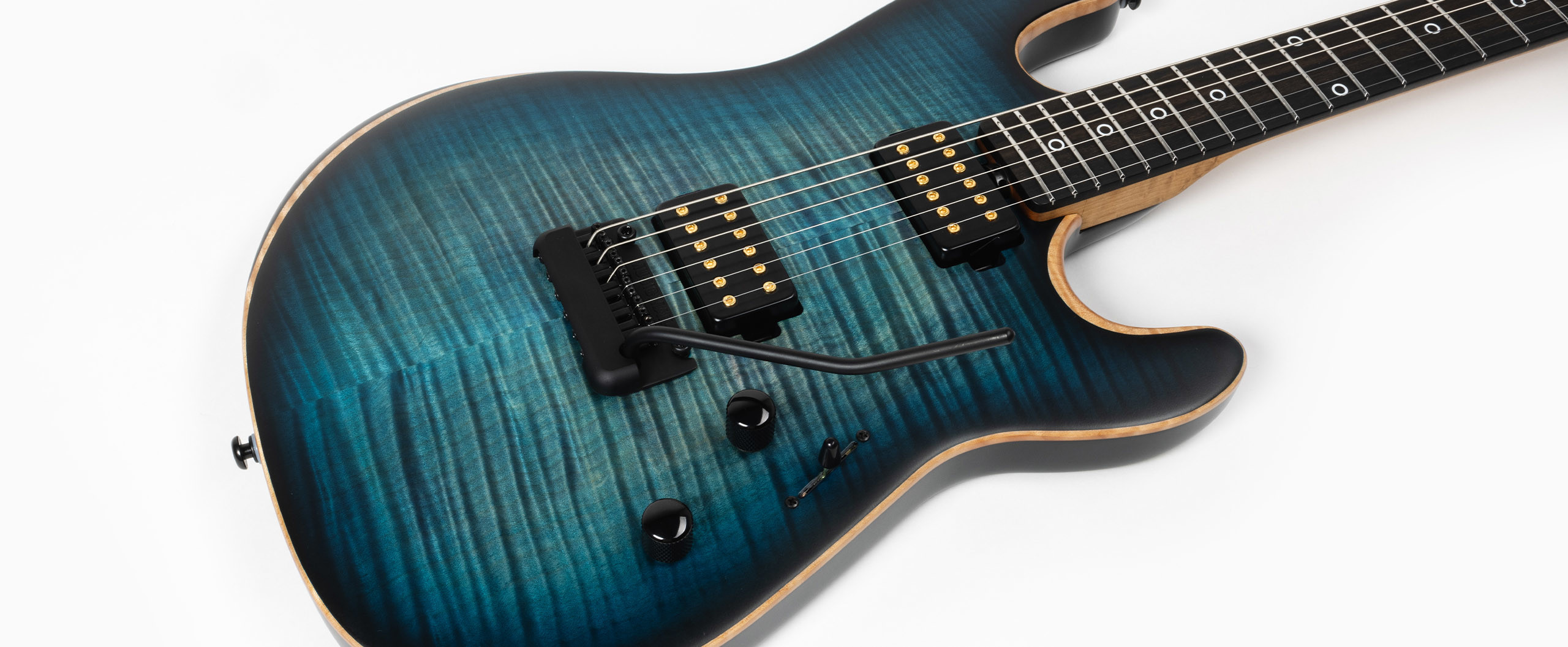Music Man Rabea Massad Sabre Signature 2h Trem Eb - Carian Burst - Kenmerkende elektrische gitaar - Variation 2