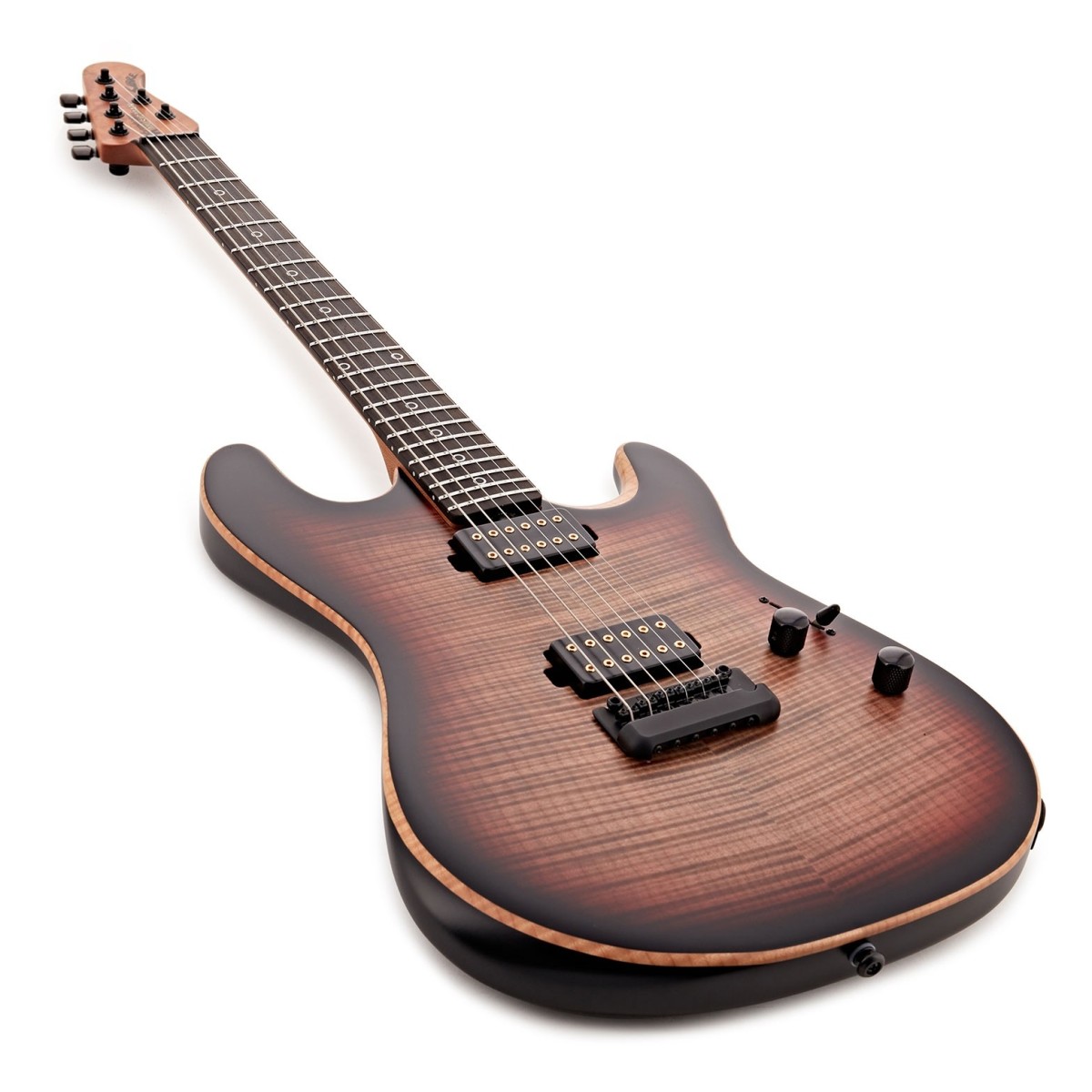 Music Man Rabea Massad Sabre Signature 2h Trem Eb - Vileblood Burst - Kenmerkende elektrische gitaar - Variation 2