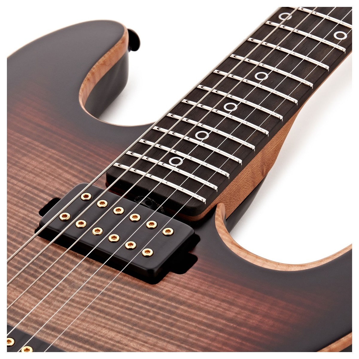 Music Man Rabea Massad Sabre Signature 2h Trem Eb - Vileblood Burst - Kenmerkende elektrische gitaar - Variation 4