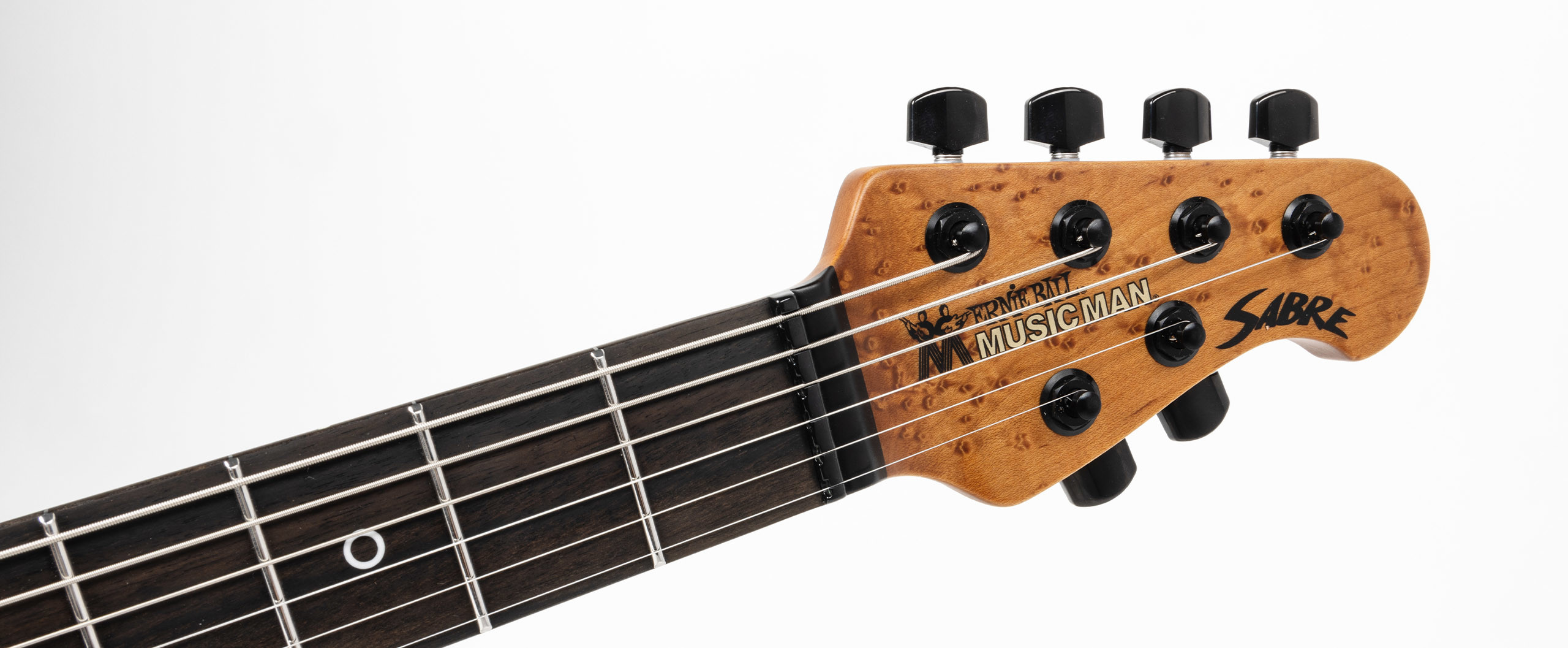 Music Man Rabea Massad Sabre Signature 2h Trem Eb - Vileblood Burst - Kenmerkende elektrische gitaar - Variation 7
