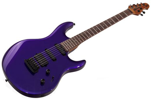 Music Man Steve Lukather Luke Iii 3 Hss Signature Trem Rw - Firemist Purple - Elektrische gitaar in Str-vorm - Variation 2