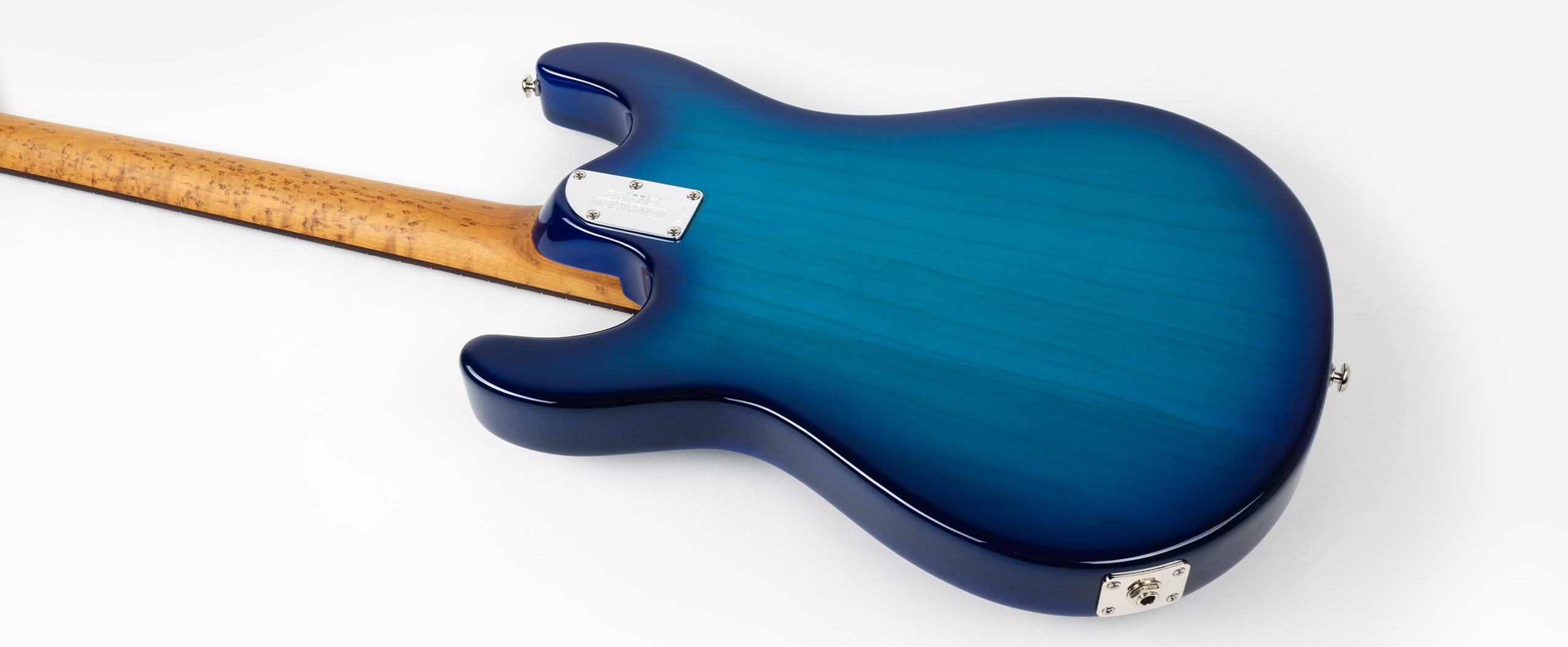 Music Man Steve Morse Usa Hssh Ht Rw - Morse Blue Burst - Elektrische gitaar in Str-vorm - Variation 5