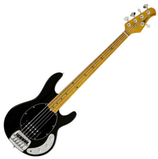 Solid body elektrische bas Music man Stingray Classic Bass 5 (MN) - Black