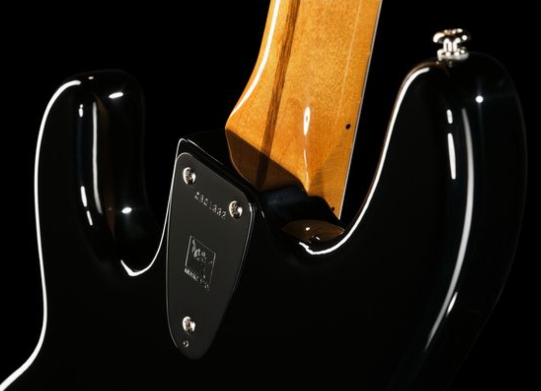 Music Man Stingray Retro 70s Usa Active Mn - Black - Solid body elektrische bas - Variation 4