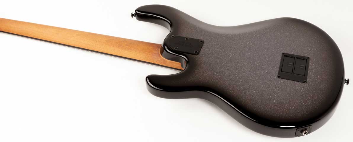 Music Man Stingray Special H 5c Active Eb  +housse - Smoked Chrome - Solid body elektrische bas - Variation 3