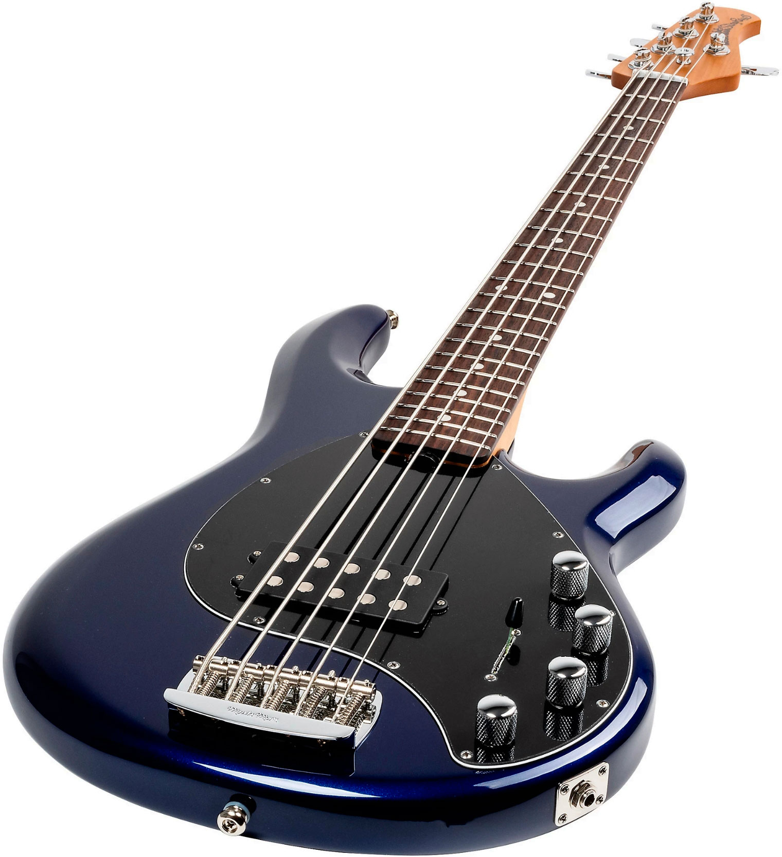 Music Man Stingray Special H 5c Active Rw +housse - Butane Blue - Solid body elektrische bas - Variation 2