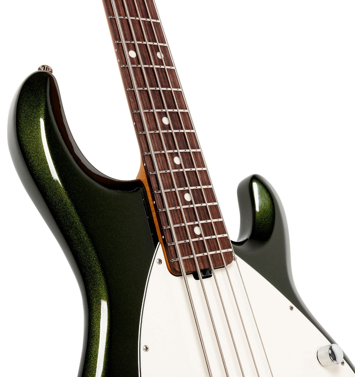 Music Man Stingray Special H 5c Active Rw +housse - Fallout Green - Solid body elektrische bas - Variation 3