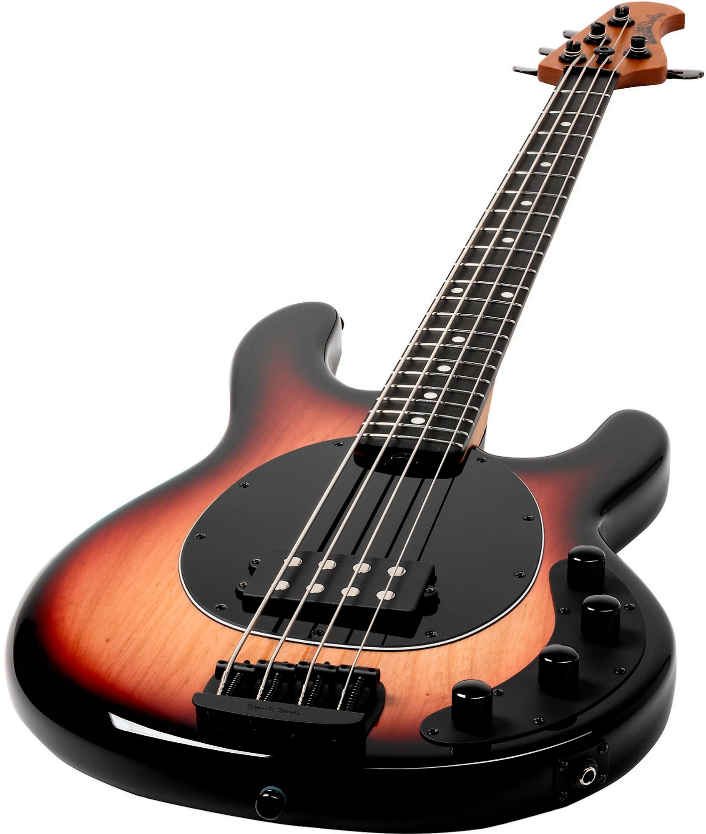 Music Man Stingray Special H Active Eb +housse - Faded Vintage Sunburst - Solid body elektrische bas - Variation 2