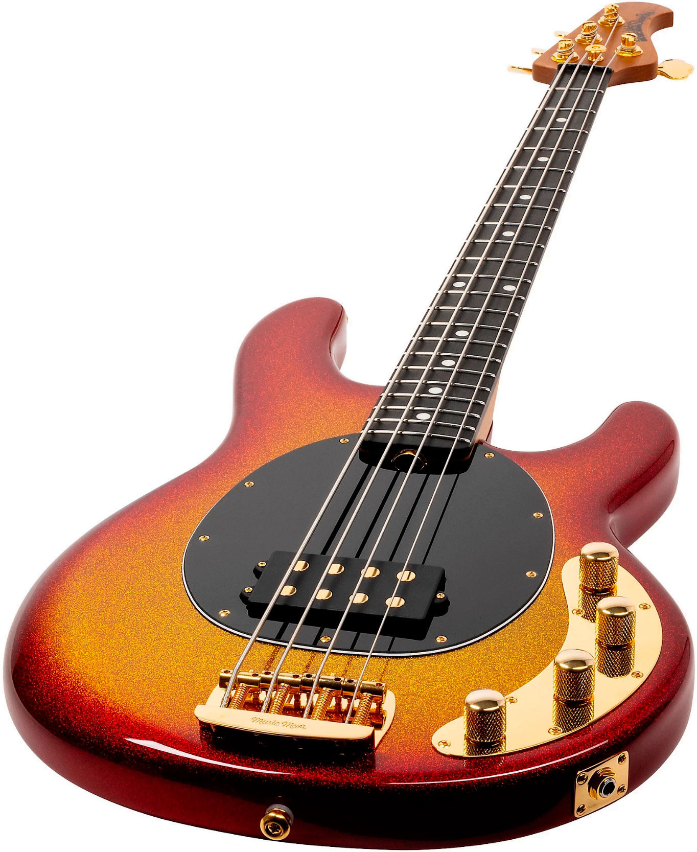 Music Man Stingray Special H Active Eb +housse - Cherry Punch - Solid body elektrische bas - Variation 2