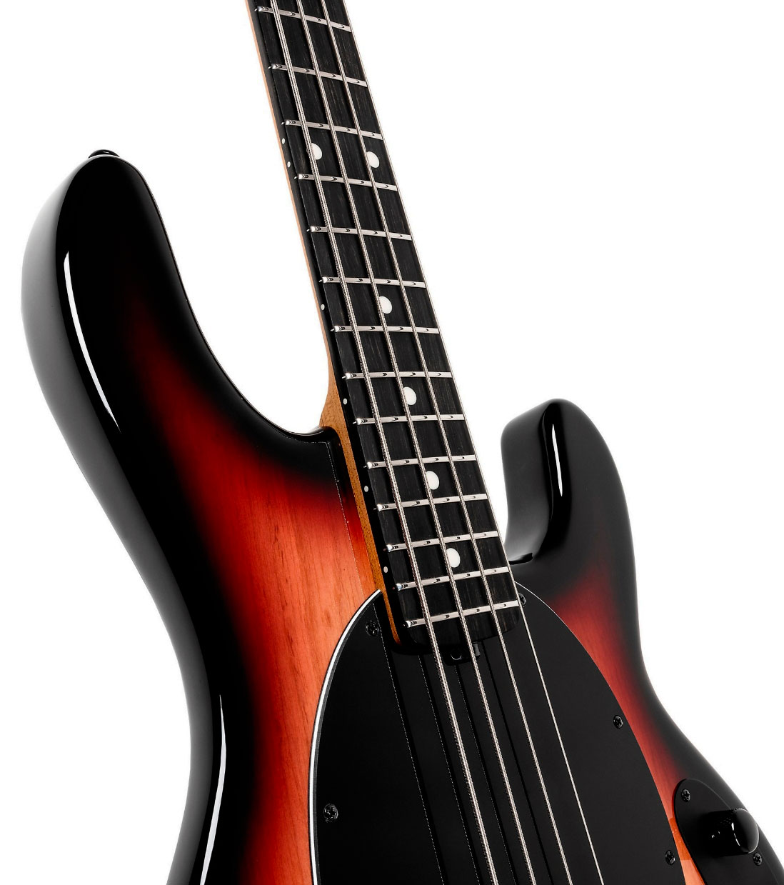 Music Man Stingray Special H Active Eb +housse - Faded Vintage Sunburst - Solid body elektrische bas - Variation 3