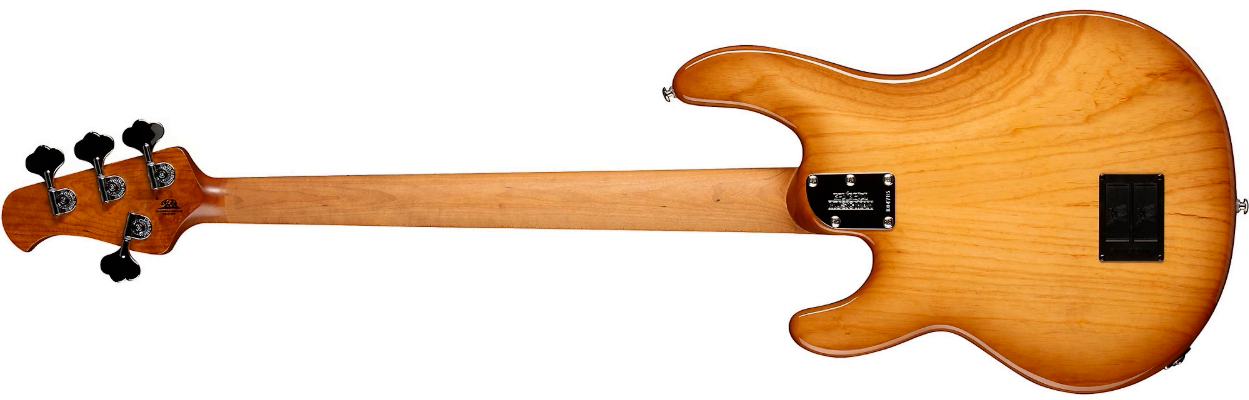Music Man Stingray Special H Active Mn +housse - Hot Honey - Solid body elektrische bas - Variation 1