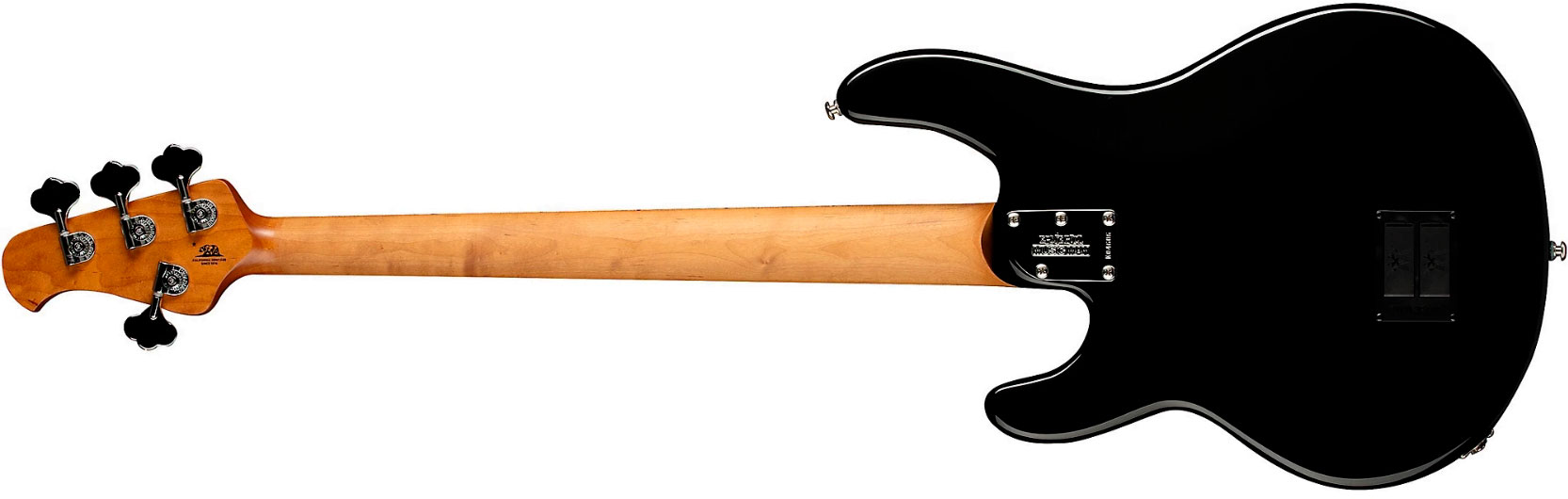 Music Man Stingray Special H Active Mn +housse - Black - Solid body elektrische bas - Variation 1