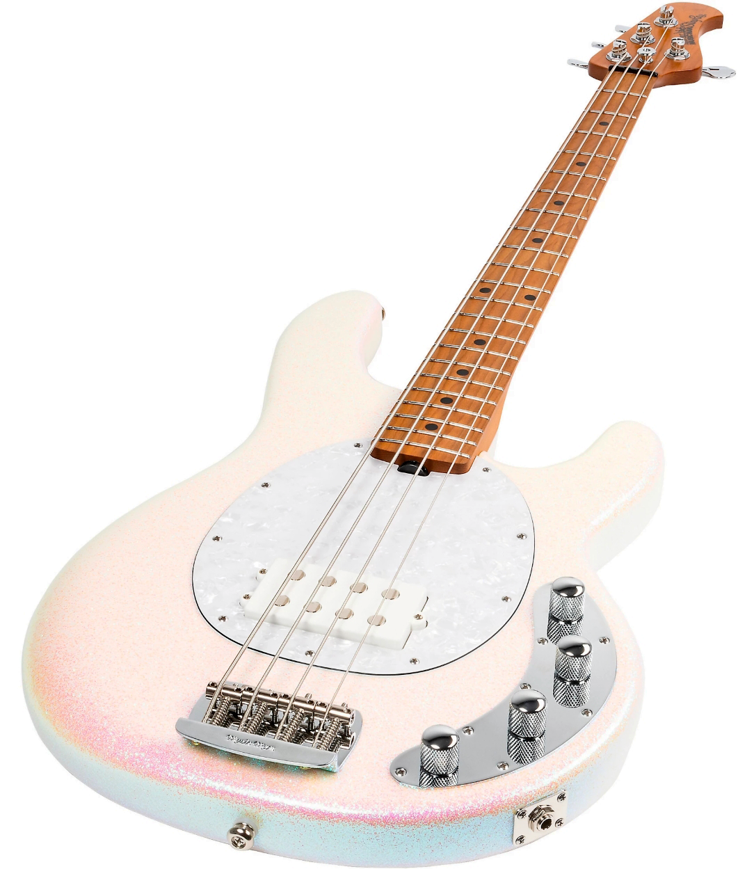 Music Man Stingray Special H Active Mn +housse - Dazzler - Solid body elektrische bas - Variation 2