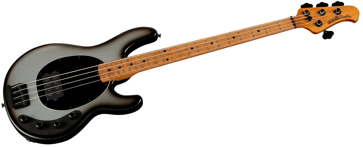 Music Man Stingray Special H Active Mn +housse - Black Rock - Solid body elektrische bas - Variation 2