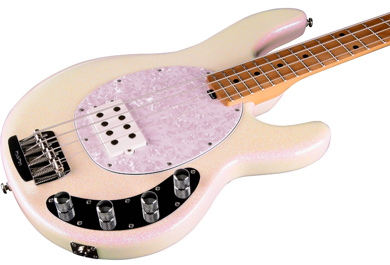 Music Man Stingray Special H Active Mn +housse - Dazzler - Solid body elektrische bas - Variation 3