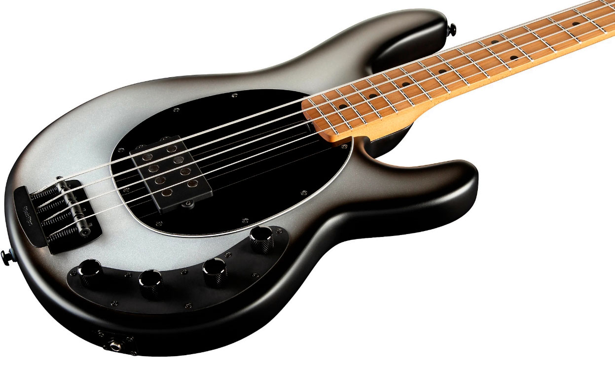 Music Man Stingray Special H Active Mn +housse - Black Rock - Solid body elektrische bas - Variation 3