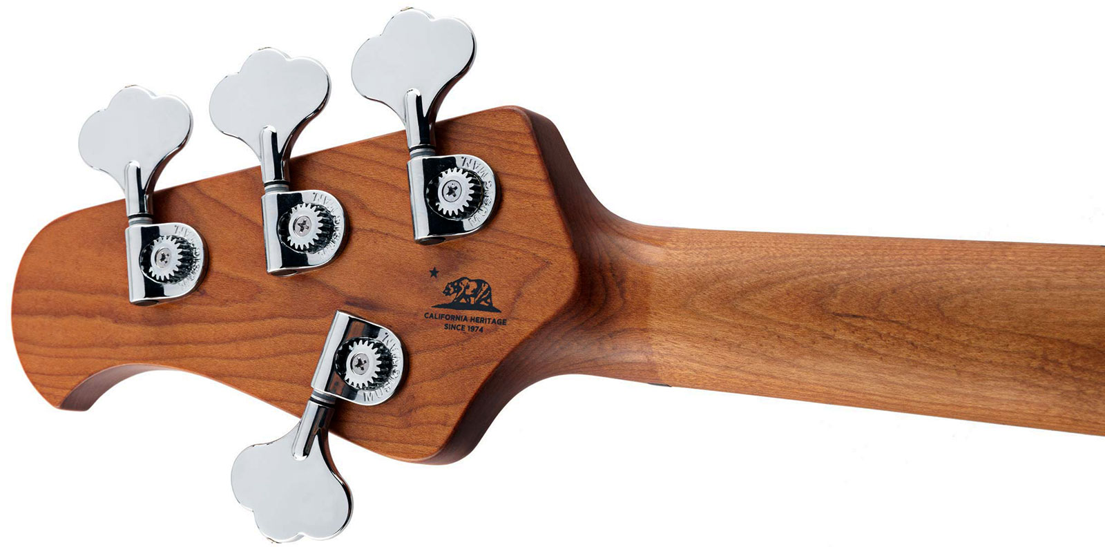 Music Man Stingray Special H Active Mn +housse - Hot Honey - Solid body elektrische bas - Variation 4