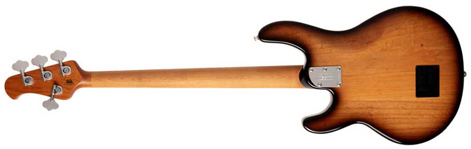 Music Man Stingray Special H Active Rw +housse - Burnt Ends - Solid body elektrische bas - Variation 1