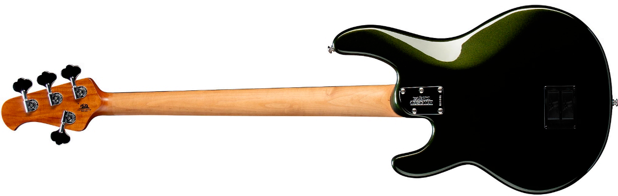 Music Man Stingray Special H Active Rw +housse - Fallout Green - Solid body elektrische bas - Variation 1