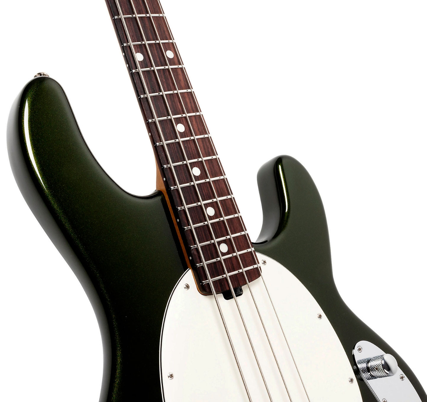 Music Man Stingray Special H Active Rw +housse - Fallout Green - Solid body elektrische bas - Variation 3