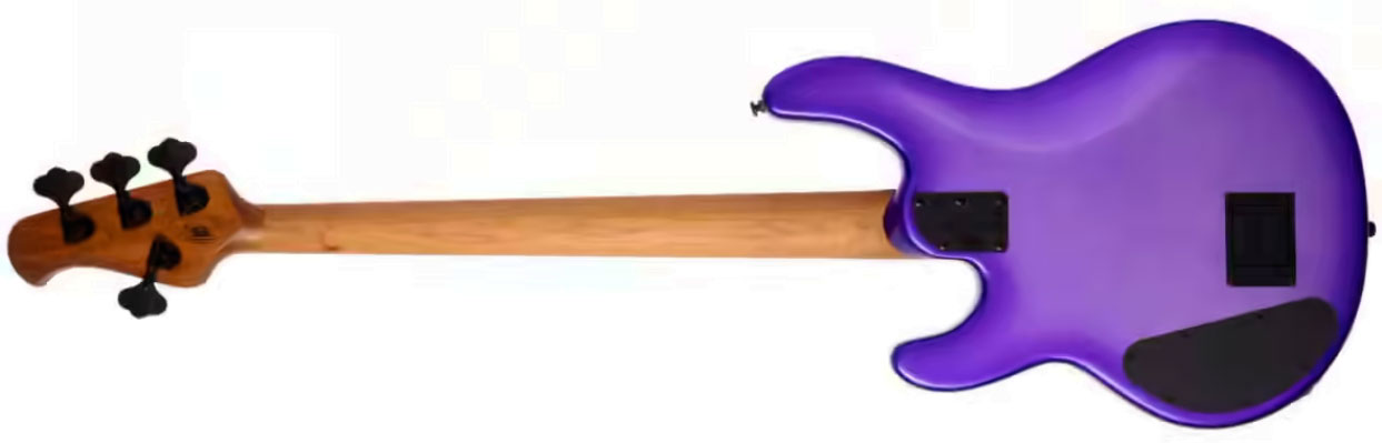 Music Man Stingray Special Hh Active Eb +housse - Grape Crush - Solid body elektrische bas - Variation 1