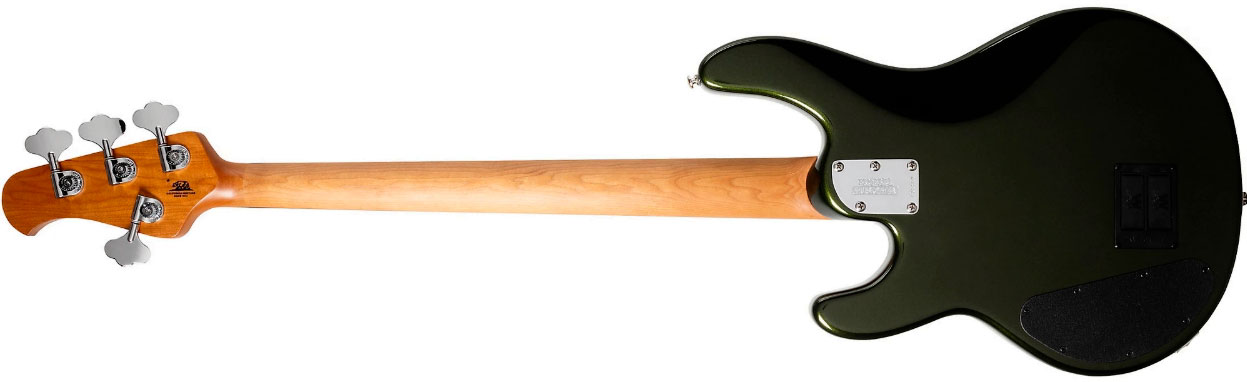 Music Man Stingray Special Hh Active Rw +housse - Fallout Green - Solid body elektrische bas - Variation 1
