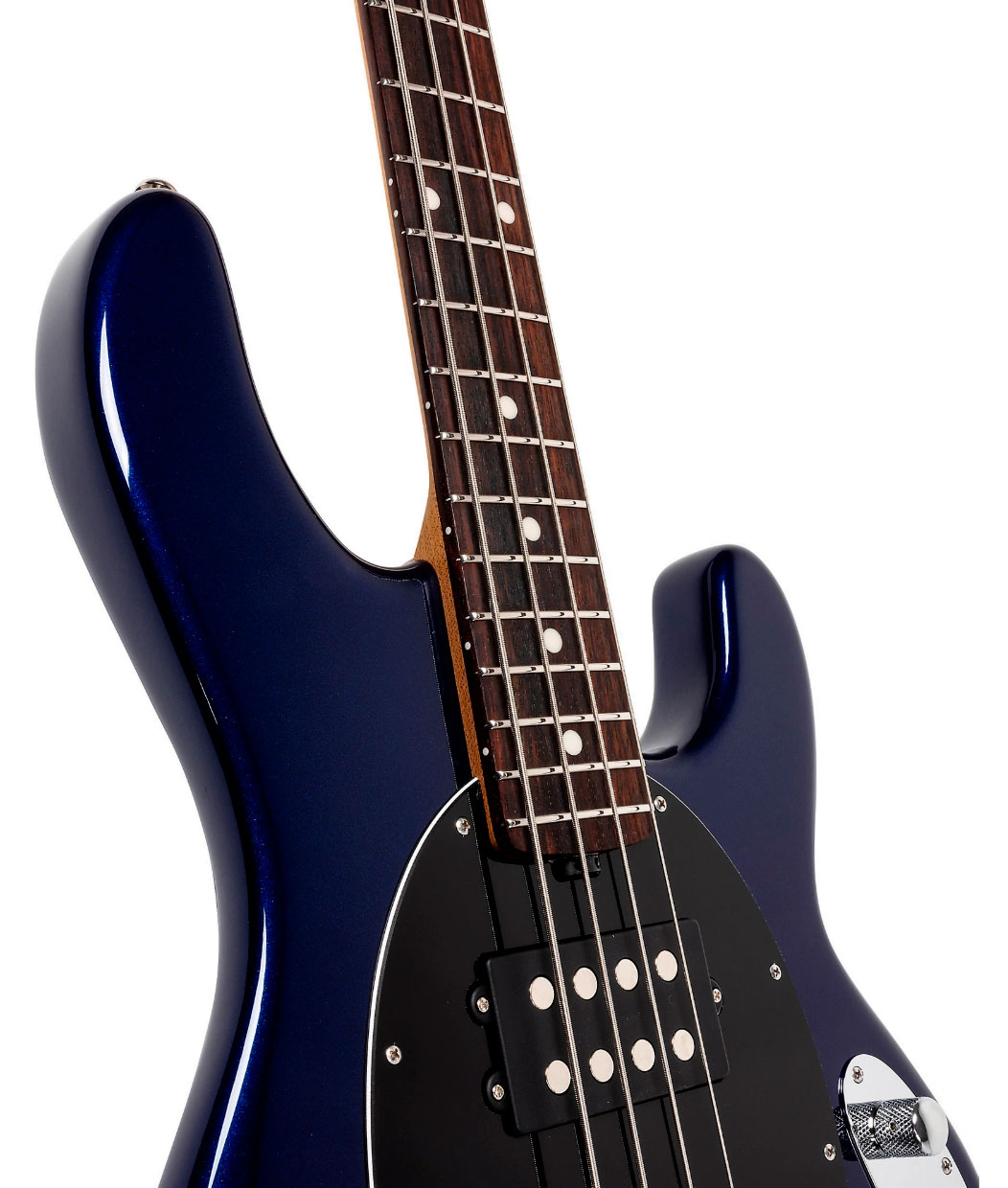 Music Man Stingray Special Hh Active Rw +housse - Butane Blue - Solid body elektrische bas - Variation 3
