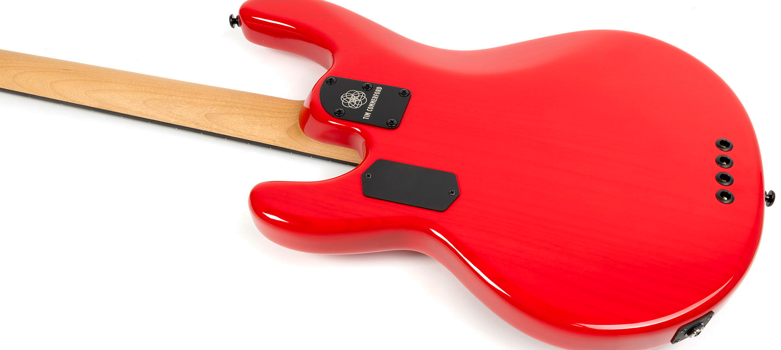 Music Man Tim Commerford Stingray Bass Active Signature Eb - Caliper Red - Solid body elektrische bas - Variation 5