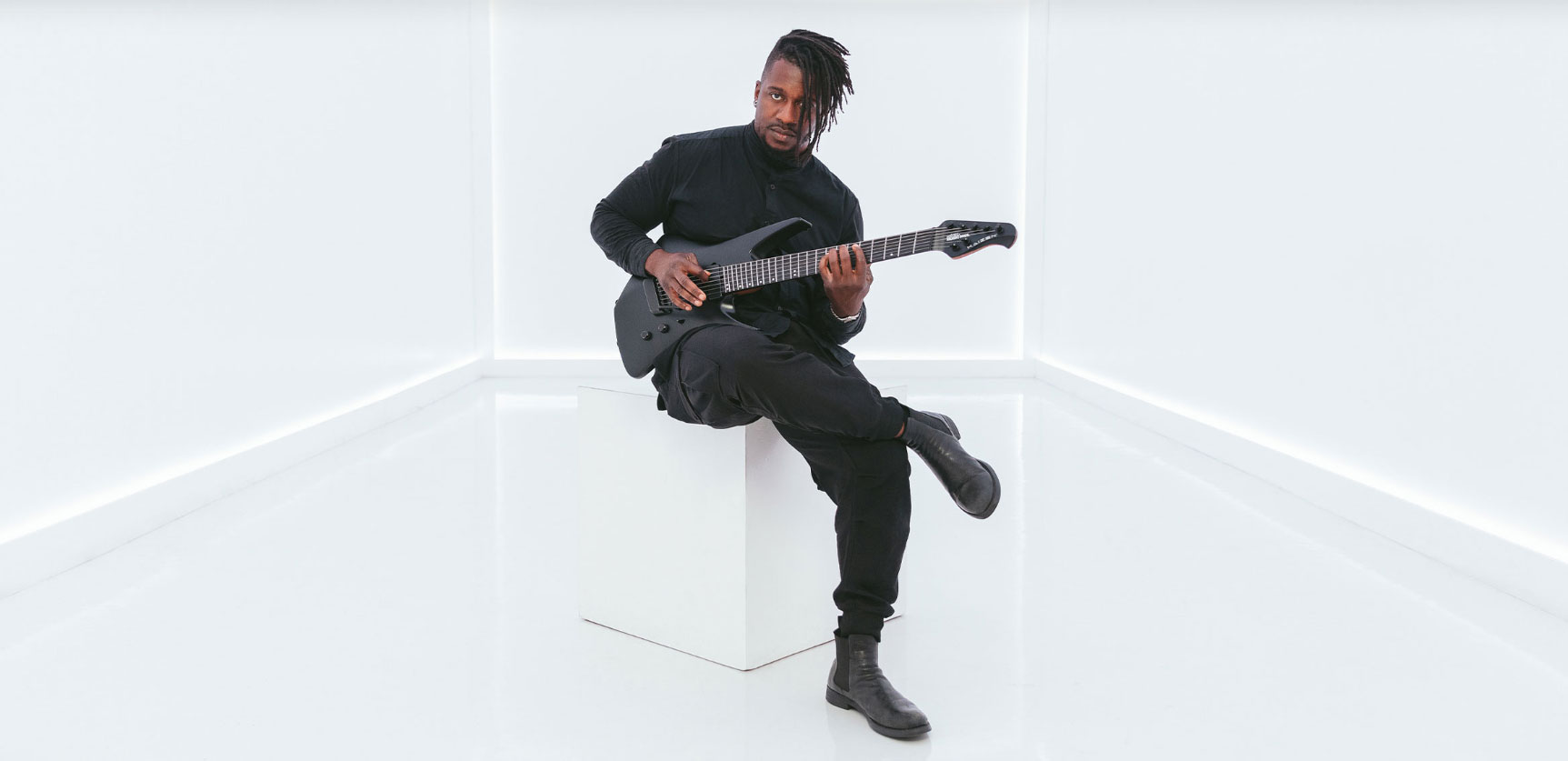 Music Man Tosin Abasi Kaizen 7c Signature Multiscale 2h Trem Eb - Mint - Multi-scale gitaar - Variation 3