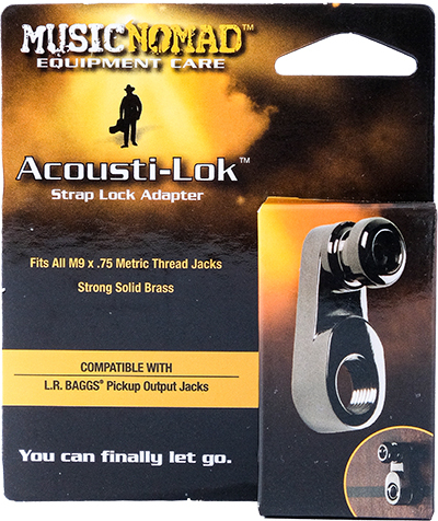 Music Nomad Acousti-lok Strap Lock Pour Jack MÉtrique M9 X .75 - Straplock knop - Main picture