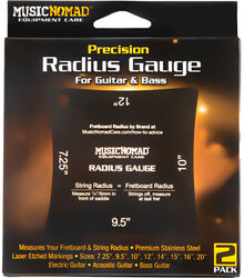 Gitaargereedschap Music nomad Radius Adjustment Shim - Set of 2
