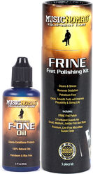 Care & cleaning gitaar Music nomad Total maintenance kit for fingerboard - Frine kit (MN124) + F-One (MN105)