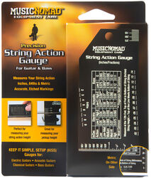 Gitaargereedschap Music nomad String action measuring ruler