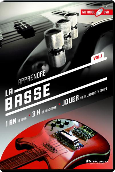 Boek & partituur voor bas Musicatem DVD apprendre la basse électrique volume 1